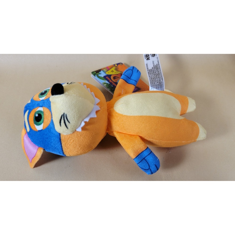 Nickelodeon Dora Swiper the Fox Plush Orange Blue Mask Spin Master 8 inch NWT - Picture 3 of 9